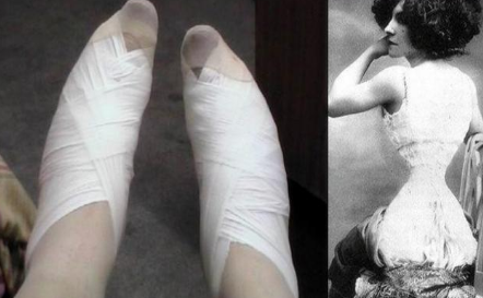 古代裹脚和束腰相比 究竟哪一种陋习更加痛苦