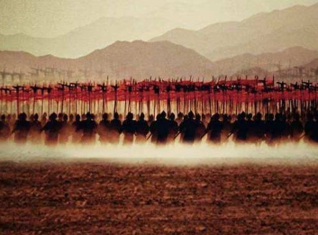 古代打仗真的像电视剧一样乱砍吗 历史上真的是那样的吗