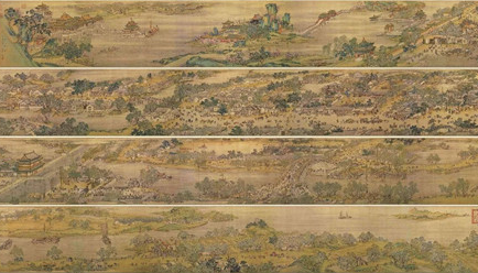 北宋画家张择端《清明上河图》，技法及结构如何赏析？
