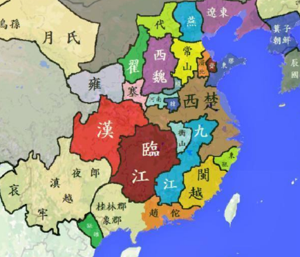 同样都是诸侯尚存的情况下 刘邦可以称帝为什么项羽却不行