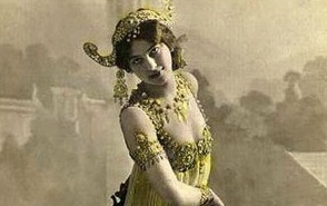 美女间谍玛塔·哈丽有多美？男人为她一掷千金