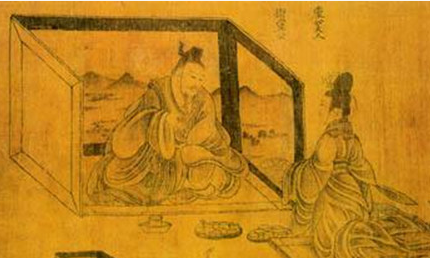 东晋顾恺之创作的绘画：《列女仁智图》艺术鉴赏