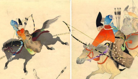 镰仓时代日本武士喜爱的一个运动：犬追物