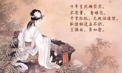 诗文名句赏析之江城子，其中哪一句诗最为出名？