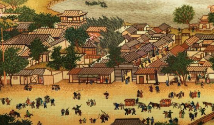 古代下馆子是什么样的 单单小小的饭馆就有那么多人伺候