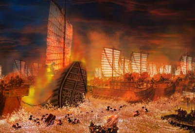 三国第一流名将张辽在赤壁之战中无作为？