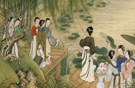 明朝踏青时节除了游览春光之外，还开展了怎样的活动？