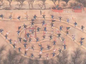 乾隆帝有多喜欢冰嬉运动？清朝得宫廷冰嬉运动是怎样的？