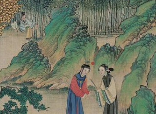 红楼梦中刘姥姥刚进潇湘馆为何就摔了一跤？