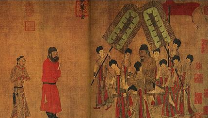 历代国画代表人物简介：唐代画家阎立本