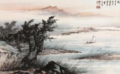  《落梅风·远浦归帆》是哪位诗人的作品？这首散曲的原意是什么？