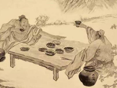 苏轼曾写过一首劝酒词，表现出一种豁达乐观的潇洒之态