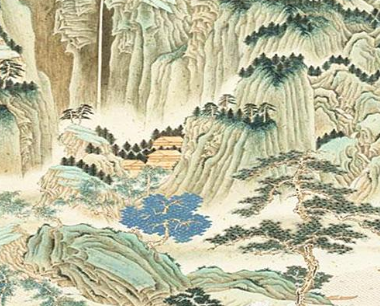 《柏林寺南望》郎士元所作，把自己的体悟隐藏在所写山水胜景里