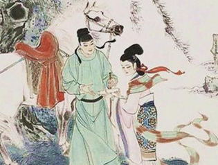 《古别离》孟郊所作，呈现了一个深闺女子的用情之苦