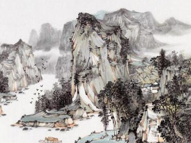 《送梁六自洞庭山作》唐代张说所作，诗人内心隐藏着政治情怀