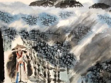 高启所作的《念奴娇·策勋万里》，借用形象的语言去铺写作者的心志怀抱