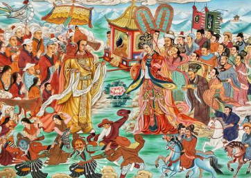 松赞干布是如何娶到文成公主的？唐太宗出了多少难题？