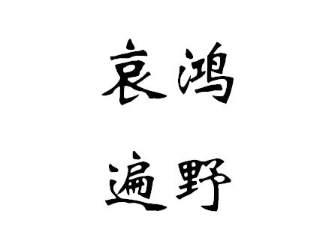 历史文化探索：哀鸿遍野的典故及故事介绍