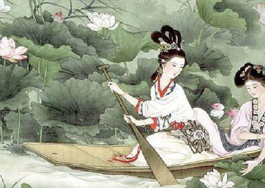 晏几道的采莲词：《鹧鸪天·守得莲开结伴游》