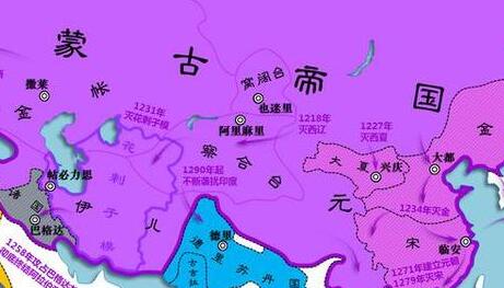 大蒙古国的疆域有多大 在政治,军事及文化的成果有哪些