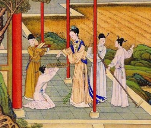 江采萍在后宫中过着怎样的生活？受宠后写下哪两首诗？