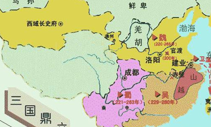 由于政权各自为政，因此三国时期的疆域又是怎么划分的？