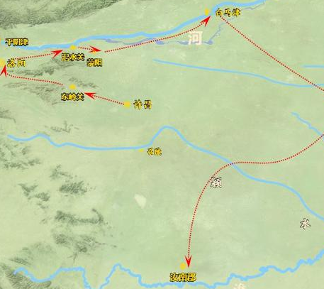关羽过五关斩六将都没有人阻止 夏侯惇迎战为什么使者不断