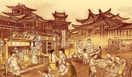 中国最早的工商业广告在哪个朝代？包装广告得到怎样发展？