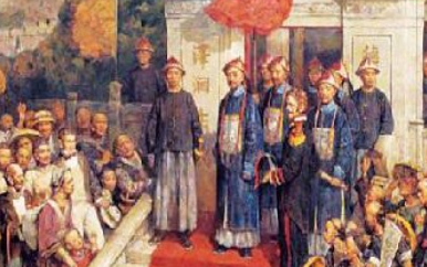 虎门销烟中，林则徐是如何销毁鸦片的？