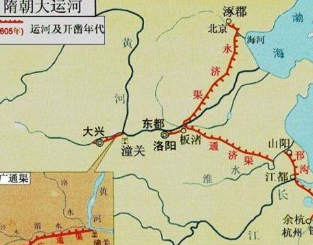 隋朝灭亡和大运河有关 唐朝灭亡为什么也和大运河有关