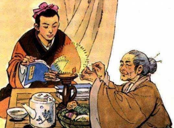 《别老母》清代黄景仁所作，讲述一个感人肺腑的母子离别故事