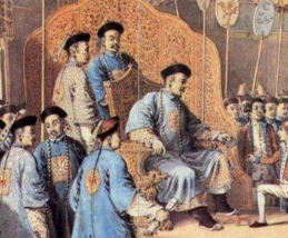 十八世纪末乾隆曾给英国女王下了一道圣旨，上面写了什么？