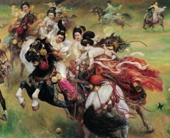 马球运动在古代有多受欢迎？嫔妃们打马球也很疯狂