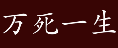 历史文化探索：万死一生的典故及故事介绍