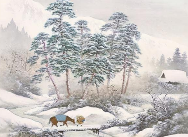 《雪行》韦应物所作，隐藏着如许多可以言说的喜悦