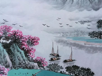 王安石所作的《桃源行》，以议论为特点，浓缩陶渊明诗意