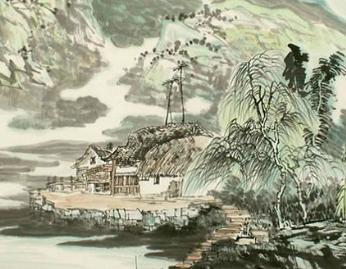 崔颢所作的《入若耶溪》，寄托诗人喜清厌浊、好静恶闹的情怀