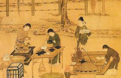 《阳春曲·赠茶肆》是哪位诗人的作品？这首散曲的原意是什么？