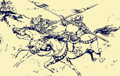 赵云曾被许褚、于禁、李典三人围攻，他是如何脱身的？