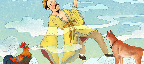 历史文化探索：鸡犬升天的典故及故事介绍