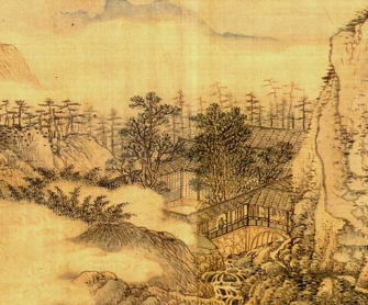 《华子冈》裴迪所作，充满蓬勃又宁静的气氛