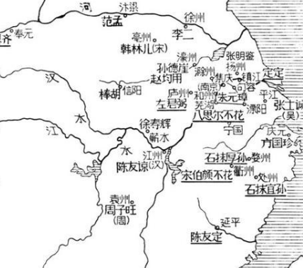 陈友谅和朱元璋大战的时候 陈友谅和元朝皇帝为何不趁机偷袭