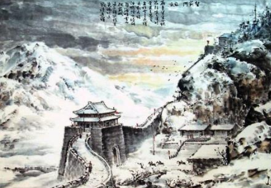 祖咏所作的《望蓟门》，表达自己愿以身报国、戍边立功的豪情斗志