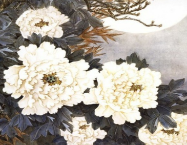 卢纶所作的《裴给事宅白牡丹》，赞美白牡丹的高洁，以花衬人，相得益彰