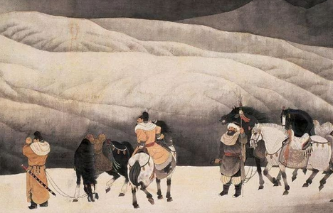 他是战功赫赫的名将，写下一首诗流传千古