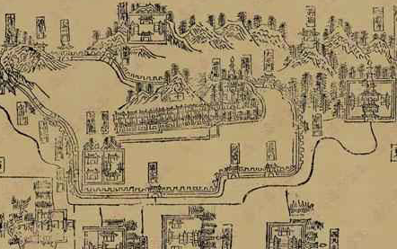 古代的战争都是冷兵器，那有没有军事地图呢？
