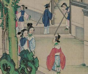 林黛玉给薛宝钗的婆子钱让她去赌，用意是何？