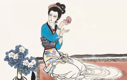 李清照富有生活气息的词作：《减字木兰花·卖花担上》
