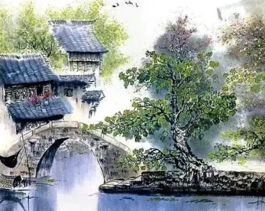 李煜所作的《望江南·闲梦远》，表达对故国清幽自在的情境和人物的追慕之情