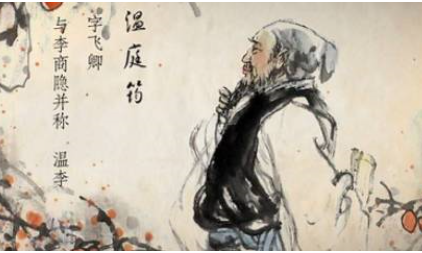 温庭筠《定西番·海燕欲飞调羽》：写人在楼中的凄楚幽怨之情